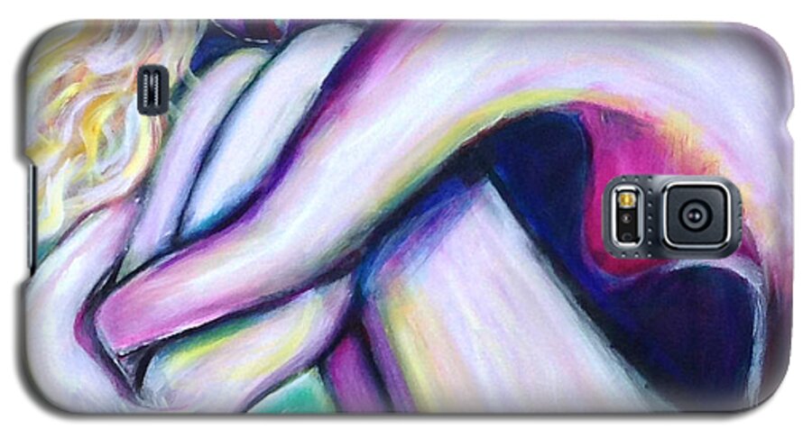 Daydreaming Galaxy S5 Case featuring the painting Dreaming by Anya Heller