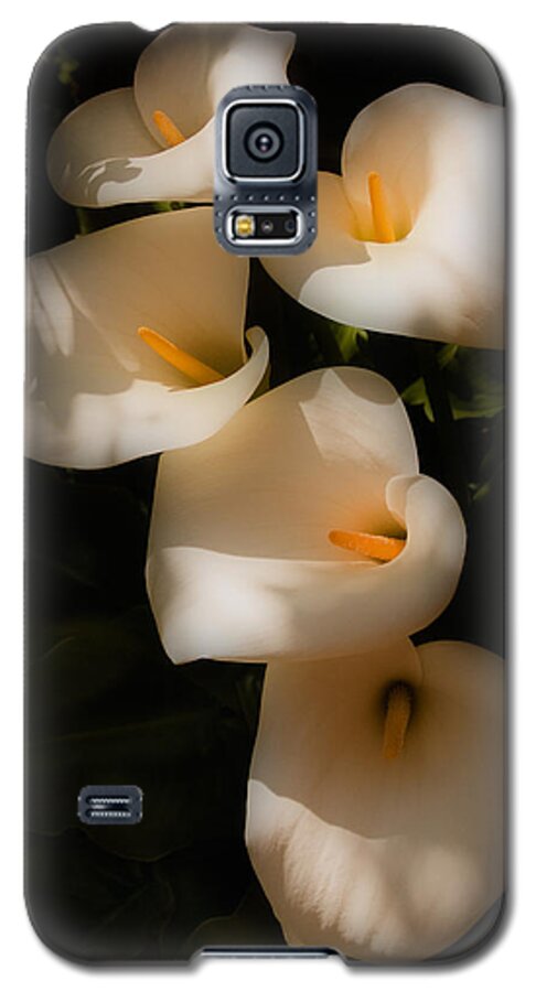 Calla Lily Galaxy S5 Case featuring the photograph Dreamy Lilies by Mick Burkey