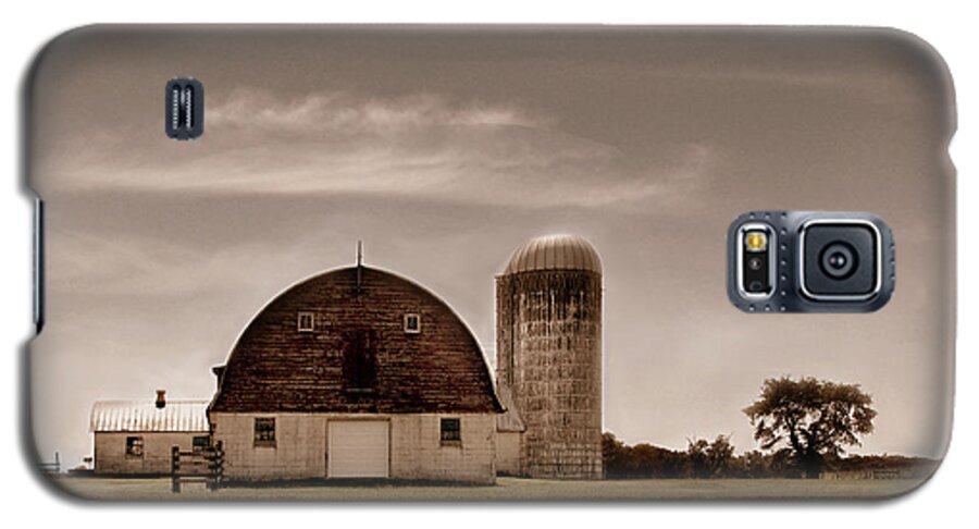Farm Galaxy S5 Case featuring the photograph Dry Earth Crumbles Between My Fingers and I Look to the Sky for Rain by Dana DiPasquale