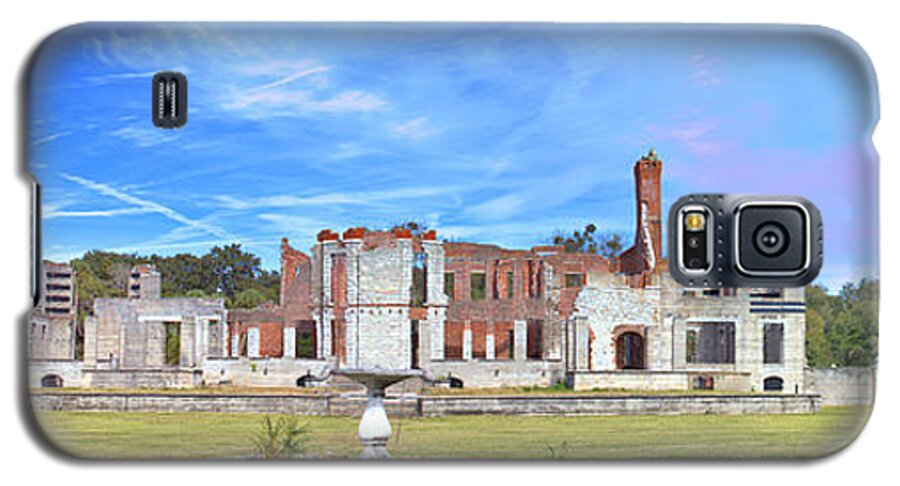 13032 Galaxy S5 Case featuring the photograph Dungeness Ruins by Gordon Elwell