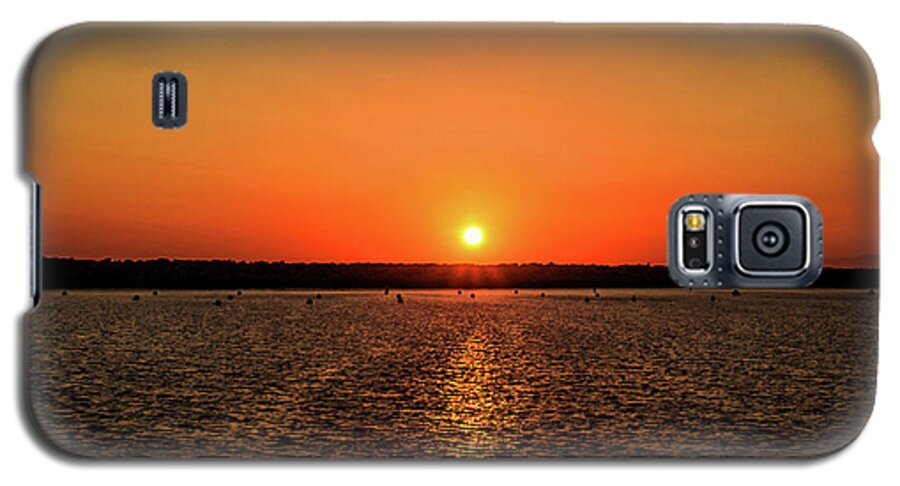 Sunset Galaxy S5 Case featuring the photograph End of Day by April Reppucci