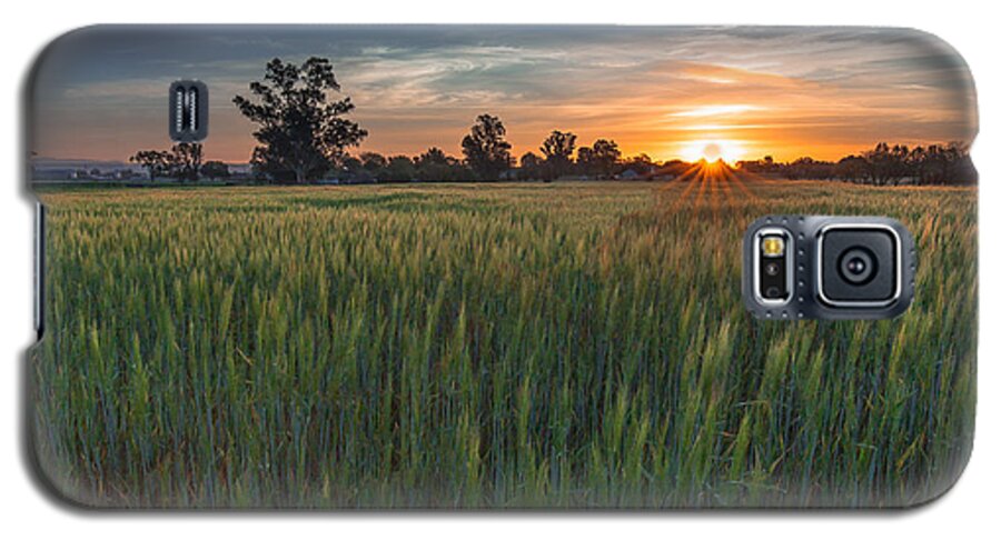 Paso Robles Galaxy S5 Case featuring the photograph Equinox-First Sunrise of Spring by Tim Bryan