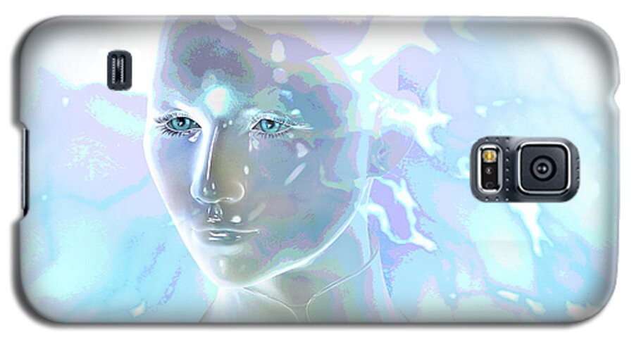 Ethereal Galaxy S5 Case featuring the digital art Ethereal Spirit by Shadowlea Is