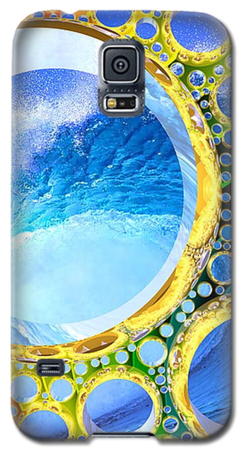 Euphoria Galaxy S5 Case featuring the digital art Euphoria by Andreas Thust
