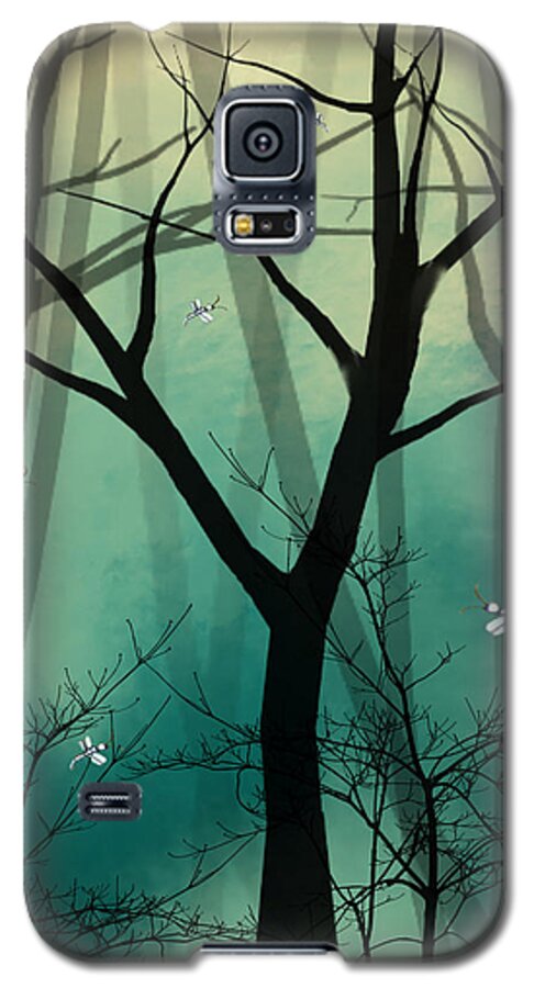 Green Galaxy S5 Case featuring the digital art Everlast by Charlene Zatloukal