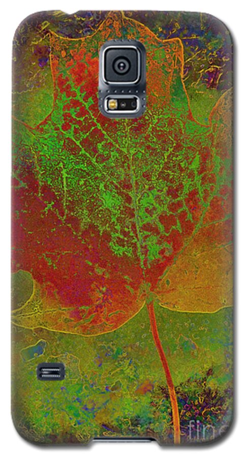 Leaf Galaxy S5 Case featuring the photograph Evolution of Life by Deborah Benoit