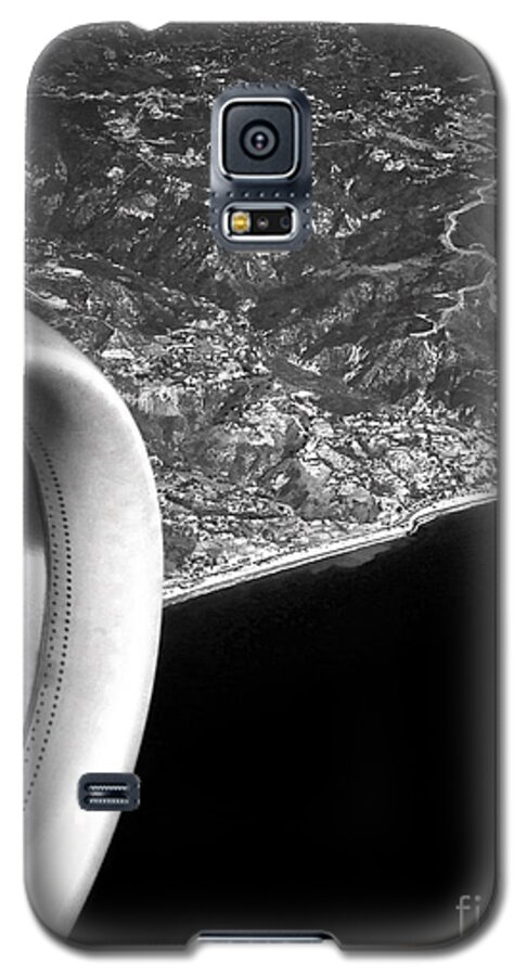 Plane Galaxy S5 Case featuring the photograph Exit Row - Window Seat by Gwyn Newcombe