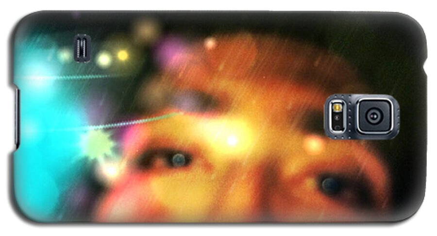 Spirit Galaxy S5 Case featuring the photograph Eyes to the Soul by Christine Paris