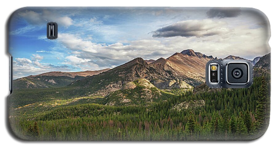 Fading Sun Galaxy S5 Case featuring the photograph Fading Light in The Rocky Mountains by Michael Ver Sprill