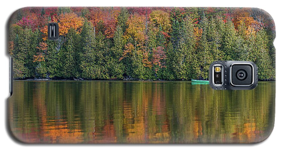 Vermont Galaxy S5 Case featuring the photograph Fall in a Canoe by Tim Kirchoff