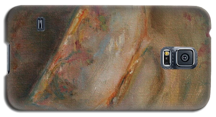 Tea Time Galaxy S5 Case featuring the painting Family Heirloom by Quin Sweetman