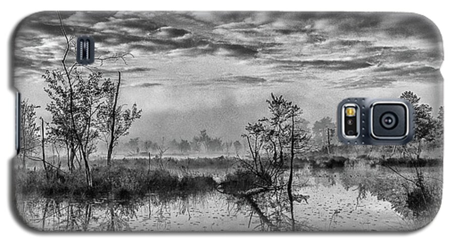 Landscape Galaxy S5 Case featuring the photograph Fine Art Jersey pines landscape by Louis Dallara