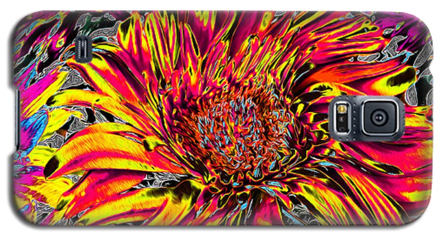 Flower Galaxy S5 Case featuring the photograph Flower Power II by Nina Silver
