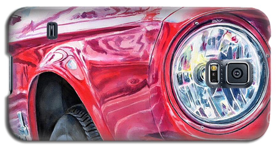 Ford Galaxy S5 Case featuring the painting Ford Mustang by John Neeve