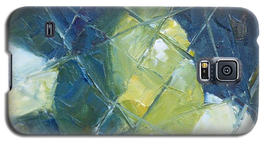 Still Life Galaxy S5 Case featuring the painting Fractured D'Anjou by Susan Woodward