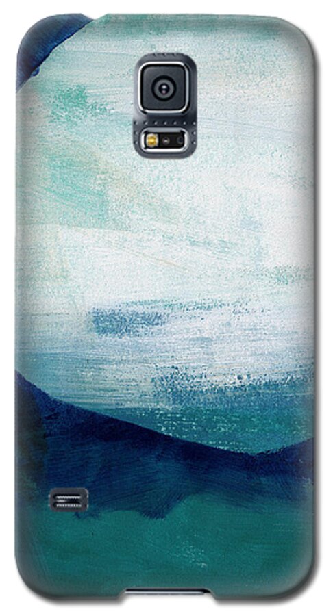 Blue Galaxy S5 Case featuring the painting Free My Soul by Linda Woods