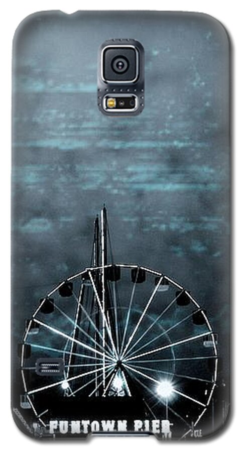 Amusement Parks Galaxy S5 Case featuring the photograph Fun in The Dark - Jersey Shore by Angie Tirado