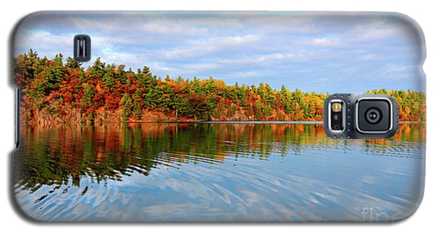 Quebec Galaxy S5 Case featuring the photograph Gatineau Park Autumn Landscape by Charline Xia