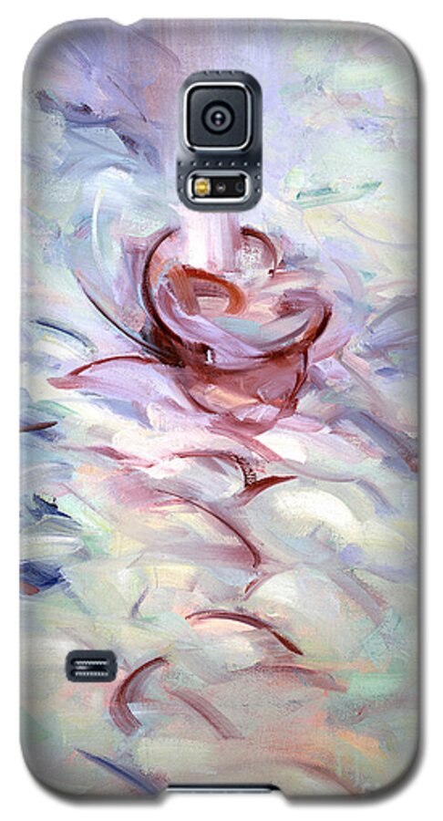 Abstraction Galaxy S5 Case featuring the painting Gethsemane Mt 26-42 - Calices by Ritchard Rodriguez
