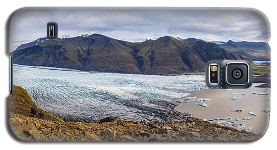 Glacier Galaxy S5 Case featuring the photograph Glacier View by James Billings