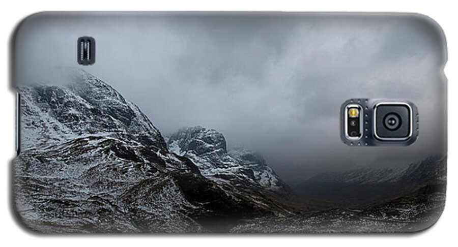 Scotland Galaxy S5 Case featuring the digital art Glencoe - Three Sisters by Pat Speirs