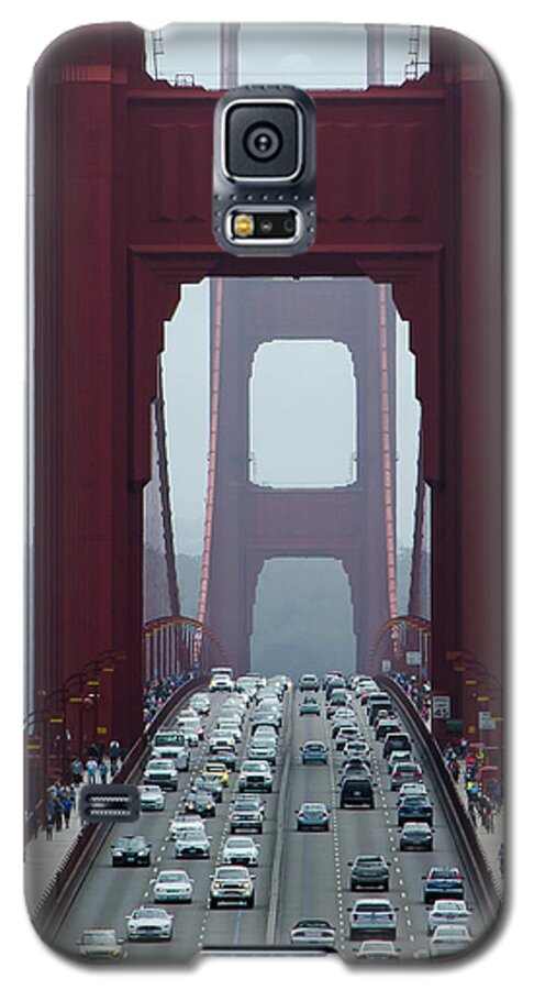 San Francisco Galaxy S5 Case featuring the photograph Golden Gate Bridge, San Francisco by Andy Myatt