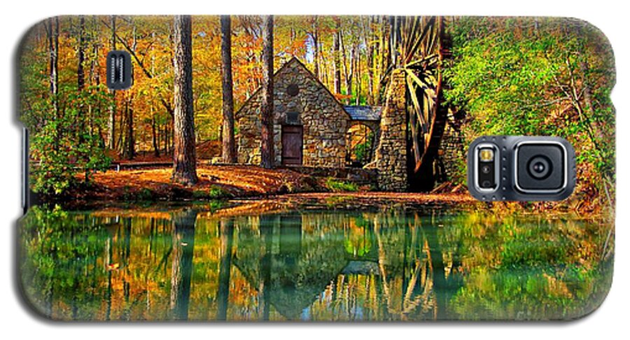 Fall Galaxy S5 Case featuring the photograph Grist Mill by Geraldine DeBoer