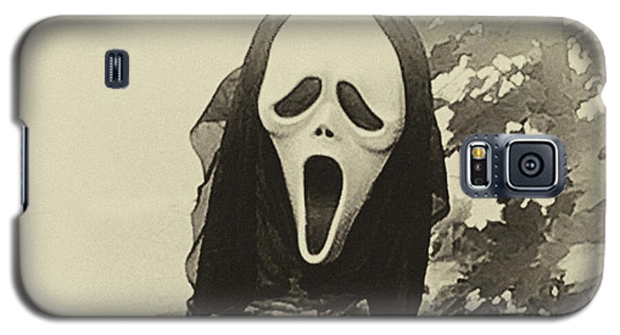 Halloween Galaxy S5 Case featuring the photograph Halloween No 1 - The Scream by Eva-Maria Di Bella