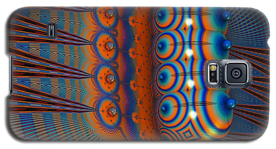  Galaxy S5 Case featuring the digital art Hallucinogen Fractal by Melissa Messick