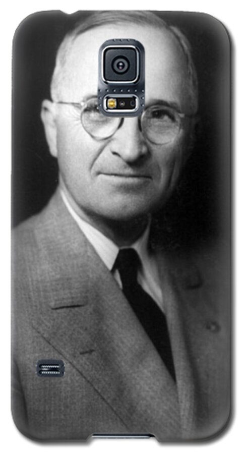 harry S Truman Galaxy S5 Case featuring the photograph Harry S Truman - President of the United States of America by International Images