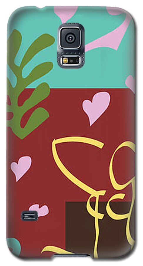 Henri Matisse Galaxy S5 Case featuring the painting Health - Celebrate Life 3 by Xueling Zou