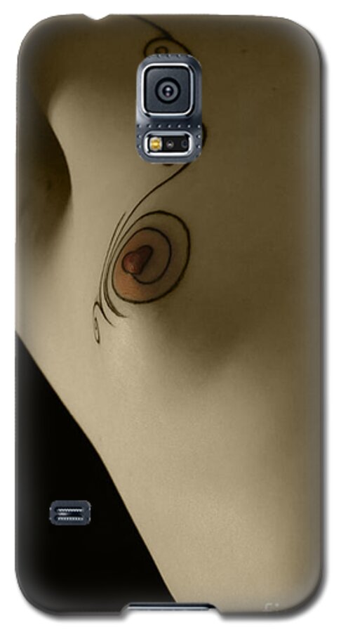 Artistic Photographs Galaxy S5 Case featuring the photograph Heart upon my chest by Robert WK Clark