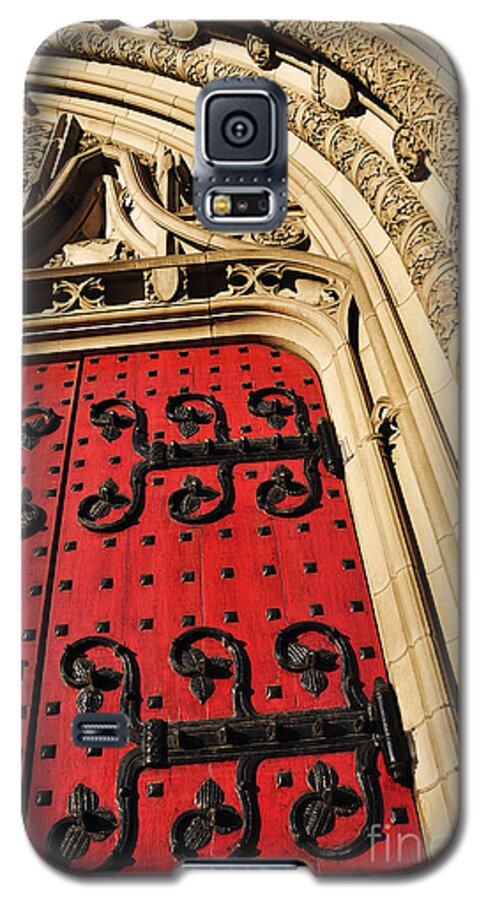 Heinz Chapel Galaxy S5 Case featuring the photograph Heinz Chapel Doors by Thomas R Fletcher