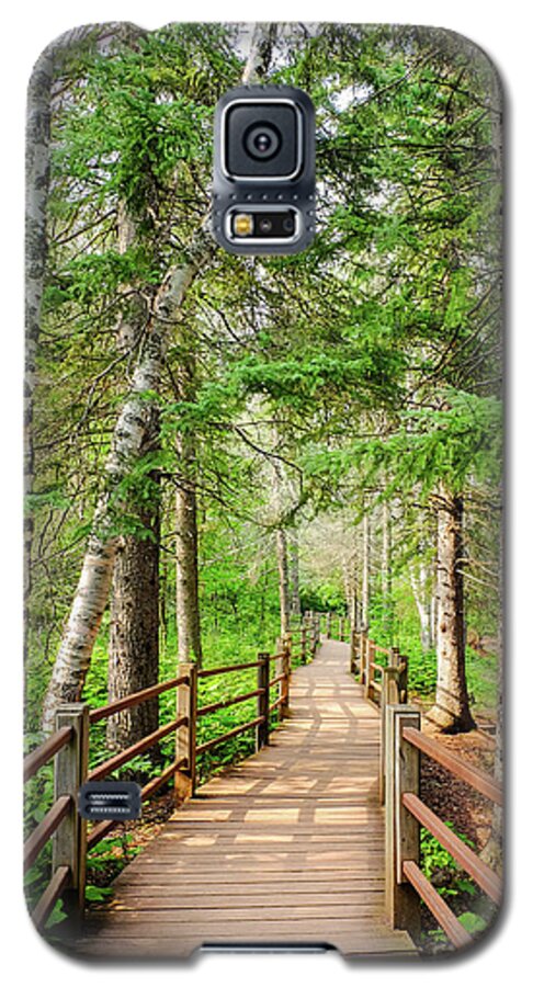 Destination Galaxy S5 Case featuring the photograph Hiking Trail by Iryna Liveoak