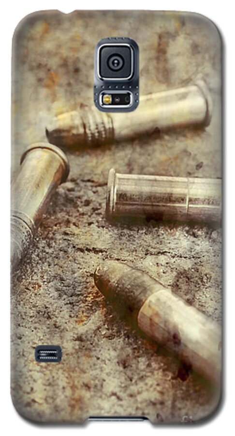 Bullets Galaxy S5 Case featuring the photograph Historic military still by Jorgo Photography