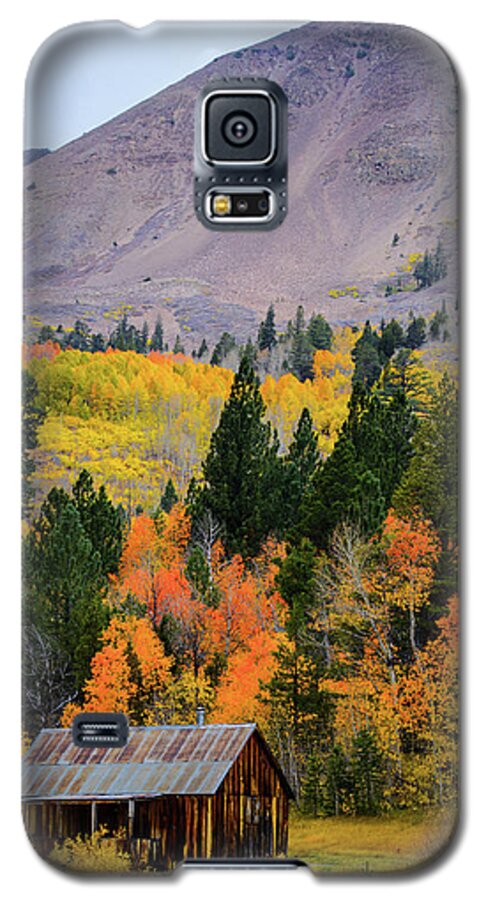 Hope Valley Galaxy S5 Case featuring the photograph Hope Valley Cabin by Steph Gabler