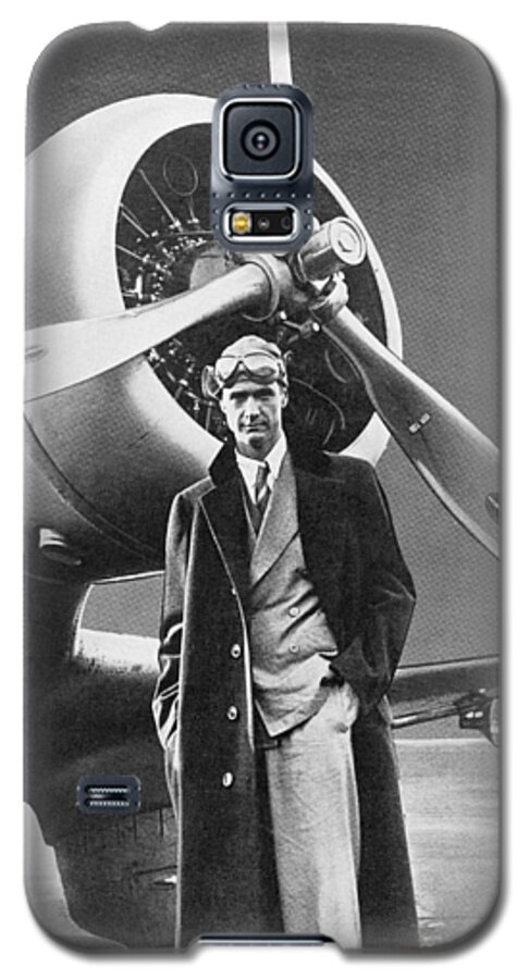 Howard Hughes Galaxy S5 Case featuring the photograph Howard Hughes, Us Aviation Pioneer by Science, Industry & Business Librarynew York Public Library