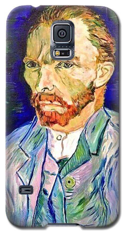 Vincent Van Gogh Galaxy S5 Case featuring the painting I dream my painting and I paint my dream by Belinda Low