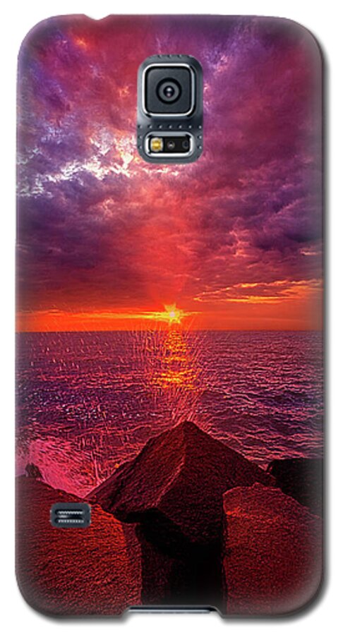 Clouds Galaxy S5 Case featuring the photograph I Still Believe In What Could Be by Phil Koch