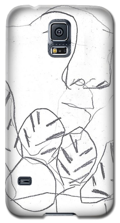 Sketch Galaxy S5 Case featuring the drawing I was born in a mine 2 by Edgeworth Johnstone