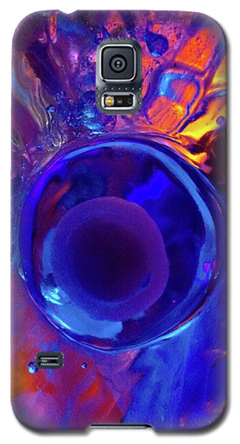Ice Galaxy S5 Case featuring the photograph Ice Fish Eye 2 by DiDesigns Graphics