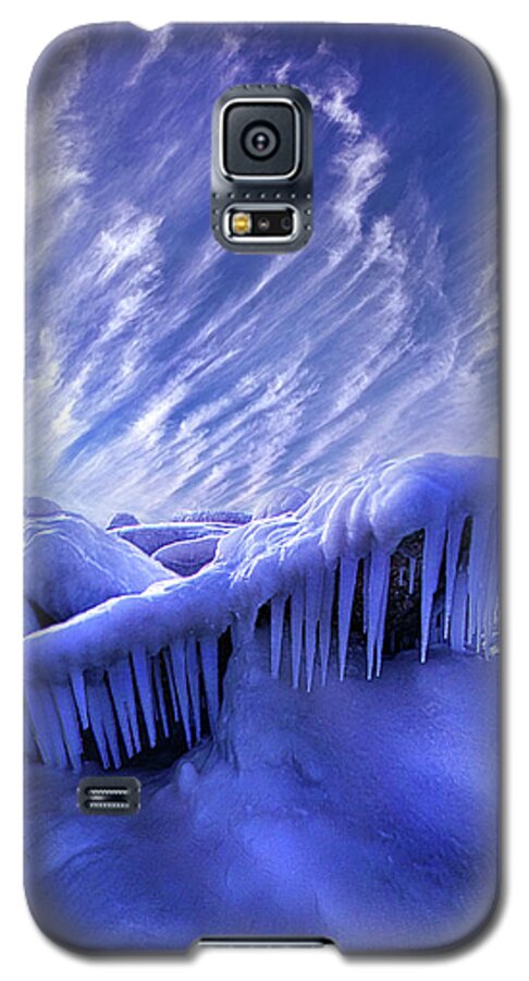 Clouds Galaxy S5 Case featuring the photograph Iced Blue by Phil Koch