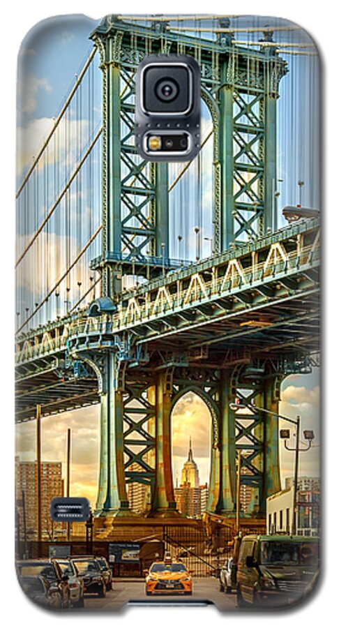 New York City Galaxy S5 Case featuring the photograph Iconic Manhattan by Az Jackson