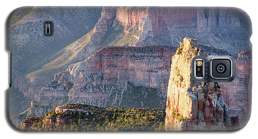North Rim Galaxy S5 Case featuring the photograph Imperial Point Morning by Jeff Hubbard
