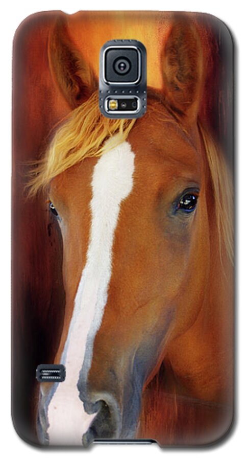 Horse Galaxy S5 Case featuring the photograph Imperial Pose by Marilyn Wilson