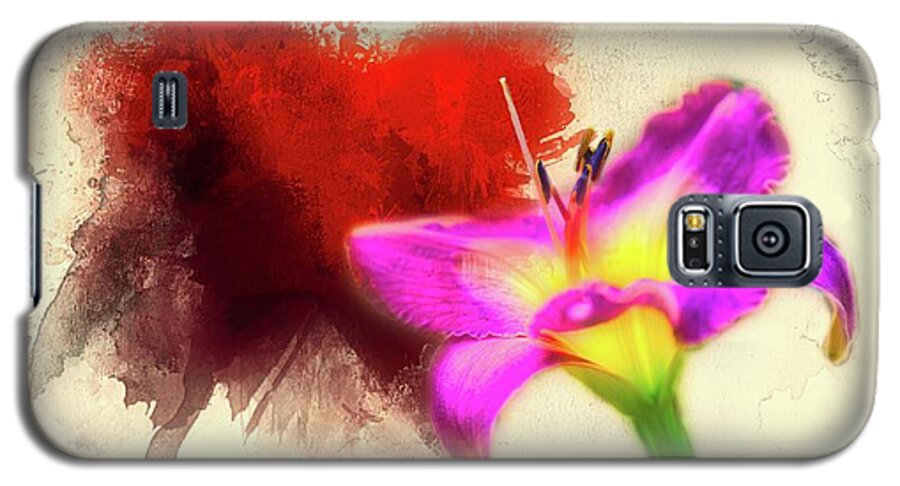 Daylily Galaxy S5 Case featuring the photograph Impulse by Ches Black