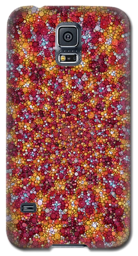 Fractal Galaxy S5 Case featuring the digital art Infinite Angles and Patterns by Nick Heap