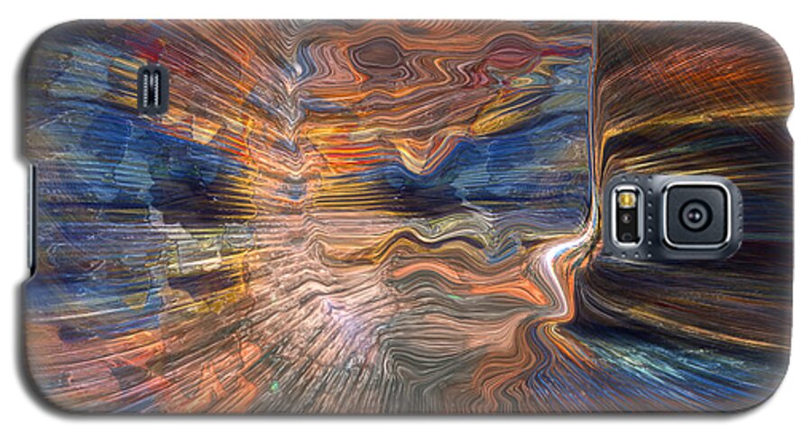 Interface Galaxy S5 Case featuring the digital art Interface by Linda Sannuti