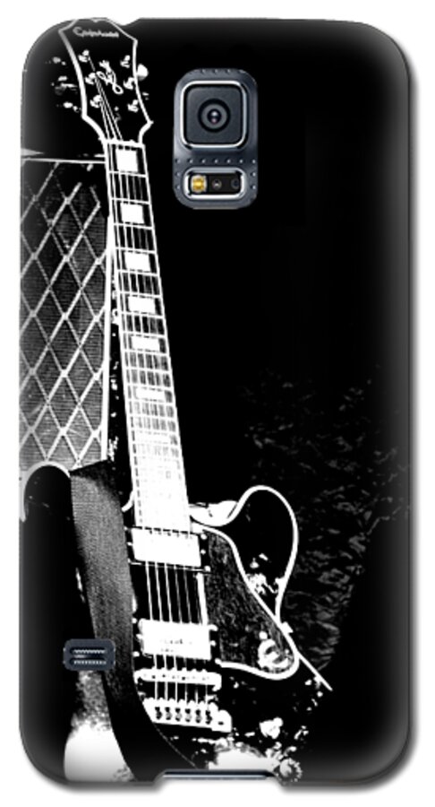 Guitar Galaxy S5 Case featuring the photograph Its all Rock n Roll by Traci Cottingham