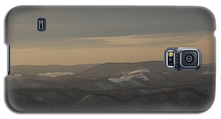Winter Galaxy S5 Case featuring the photograph January Evening by Randy Bodkins